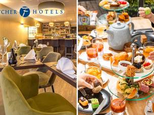 High Tea, High Wine, High Beer of High Bubbles voor 2 bij Fletcher Hotels