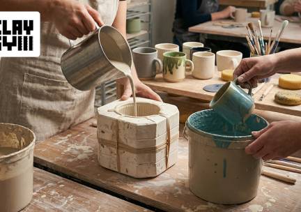 Workshop 'Mug Magic' + koffie of thee (1,5 uur) in Utrecht