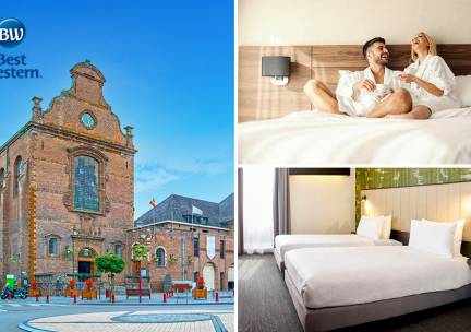 Overnachting voor 2 + ontbijt + late check-out + welkomstdrankje in Waver