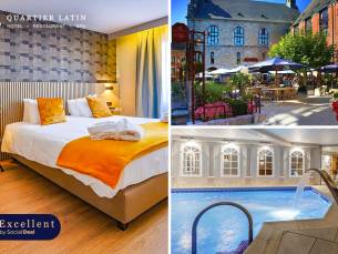 Overnachting voor 2 + ontbijt + spa + aperitief in het hart van Marche-en-Famenne