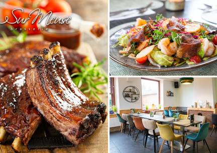 3-gangen keuzediner bij Sur Meuse