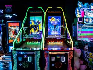 Arcadegame-credits bij Giga Arena Aachen
