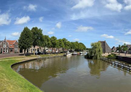 Friesland en Noord-Holland vanaf Rotterdam
