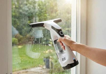 Oplaadbare Ramenreiniger Met Waterreservoir - Streeploos Schone Ramen In &Eacute; ...