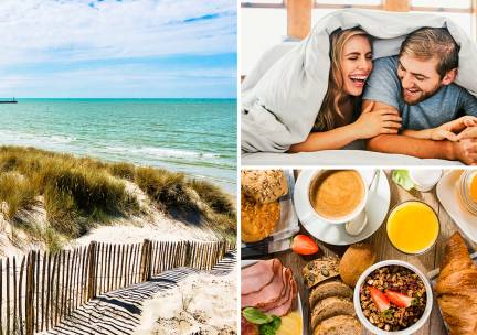 Overnachting voor 2 + fles bubbels + evt. ontbijtbuffet in Nieuwpoort