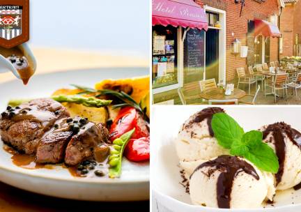 3-gangendiner van de chef