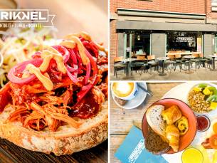 Ontbijt, 2-gangen keuzelunch of 3-gangen keuzediner bij Prikkel