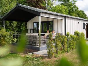 Terras Lodge met sauna en hottub - 2 personen