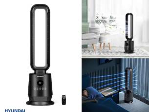 Hyundai Bladeless Ventilator Premium - Krachtige Verkoeling Met Frisse Ion ...