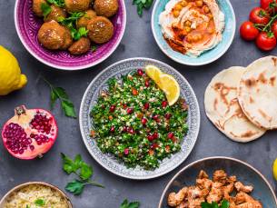 Syrische lunchproeverij of 2-gangenlunch bij Al Aseel Groningen