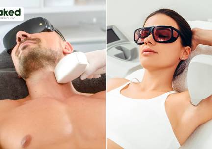 6 laser-ontharingsbehandelingen naar keuze voor dames en heren