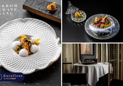 3- of 4-gangenlunch of -diner + evt. drankjes bij Michelinster-restaurant De Kromme Watergang