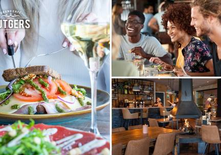 2-gangen keuzelunch bij Grand CafÃ© Rutgers