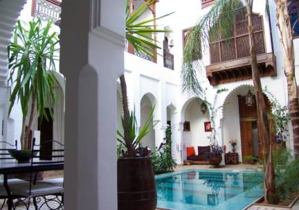 4*-Riad nabij het Djemaa el Fna-plein in Marrakech incl. vlucht en ontbijt