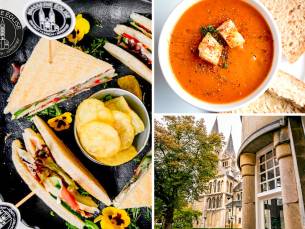 2-gangenlunch Ã  la carte bij Brasserie Ãglise