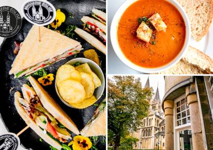 2-gangenlunch à la carte bij Brasserie Ãglise