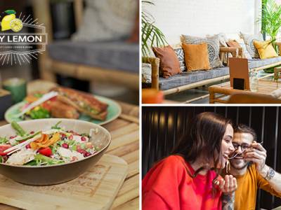 2- of 3-gangen shared dining bij Lazy Lemon