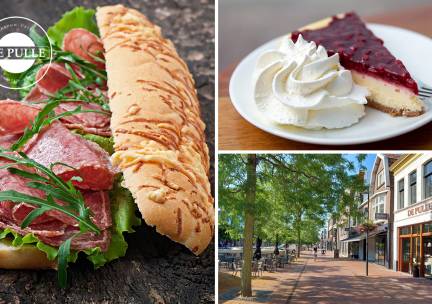 2-gangen keuzelunch + drankje + warme drank naar keuze bij De Pulle