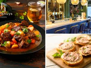 3-gangen wilddiner + amuse bij 't Lanshuys