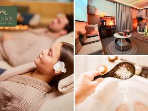 Ontspanningsmoment in zout- of privÃ© relaxruimte (50, 60 of 120 minuten) voor 2 tot 6 personen