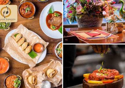 Indiase rijsttafel bij Restaurant Kamasutra