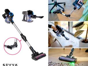 Steelstofzuiger Draadloos 2-in-1 met Flexibele Stang