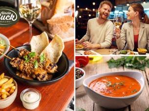 4-gangen keuzediner bij Restaurant Black Stone