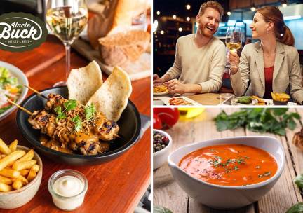 4-gangen keuzediner bij Restaurant Black Stone