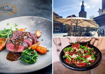 3-gangendiner Ã  la carte in hartje Groenlo