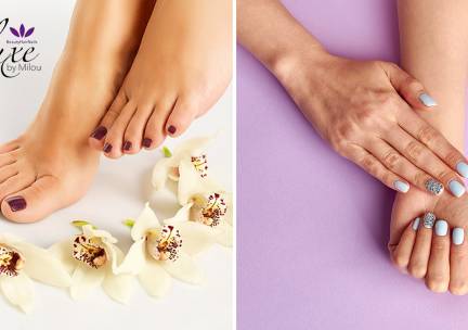 Manicure- of pedicurebehandeling naar keuze