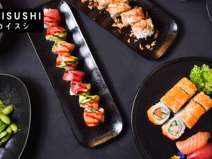 Sushibox (22, 44 of 60 stuks) voor afhaal bij KAI Sushi