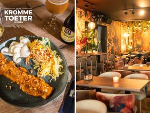 3-gangen keuzediner bij Grand CafÃ© de Kromme Toeter