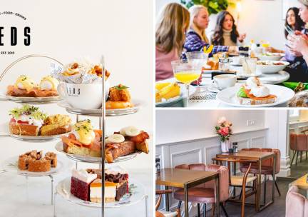 High tea (1,5 uur), shared brunch of ontbijt bij Teds