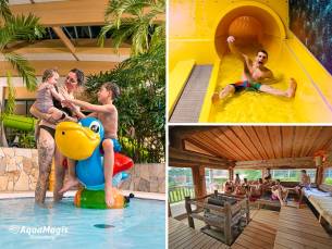 Dagentree water- en glijbanenpark + sauna bij AquaMagis