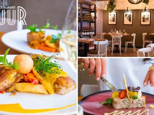 3-gangen keuzediner + amuse bij Restaurant Puur