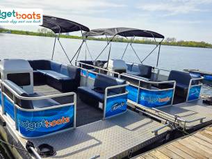 Rondvaart met luxe loungeboot (max. 10 personen)
