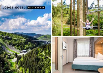 Overnachting(en) voor 2 + ontbijt + welkomstdrankje in Winterberg