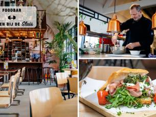 2-gangen keuzelunch bij Buiten bij de Sluis