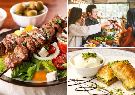 Grieks 3-gangen keuzediner bij Dionysos in hartje Leeuwarden