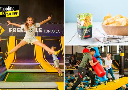 Jump  (90 of 120 min) voor You Jump Brugge + sokken + chips + Minute Maid