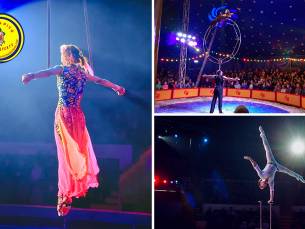 Entree voor Circus Bavaria