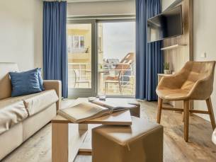 Suite met stadszicht | 4p