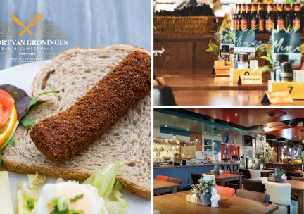 Lunch bij De Poort van Groningen in Bad Nieuweschans