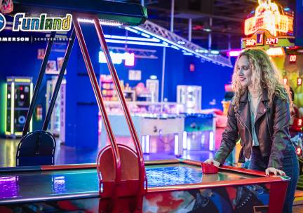 Speeltegoed (â¬20 of â¬50) voor arcadehal Funland aan de boulevard van Scheveningen