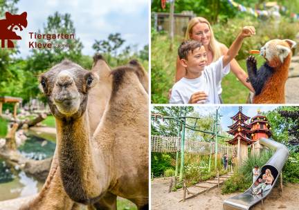 Entree voor de Dierentuin Kleef
