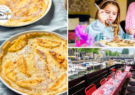 2-gangen pannenkoekenlunch of -diner in Gorinchem