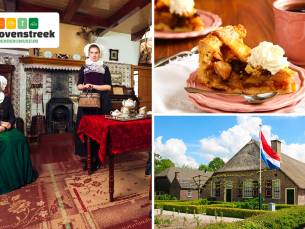 Entree Boerderijmuseum de Bovenstreek + warme drank + gebak + evt. pannenkoek