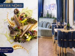 5-gangendiner van de chef + amuse bij Quartier Nord