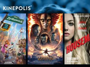 1-persoons + popcorn of familie bij Kinepolis Den Helder of Schagen