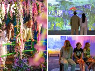 Entree voor de tentoonstelling Monet
